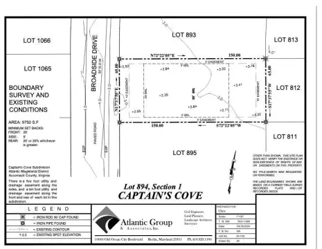 Residential Lot in Captains Cove