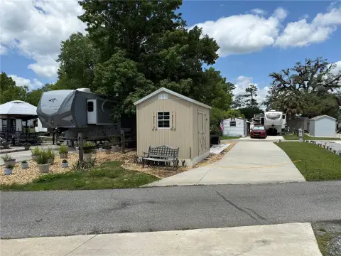 RV Lot with Pull-Through Layout