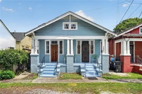 Duplex with Covered Front Porch