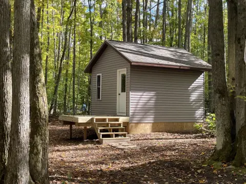 Recreational Land with Unfinished Cabin