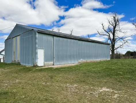 Farmland with Two Barns