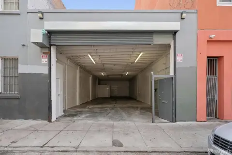 Warehouse with Roll-Up Door