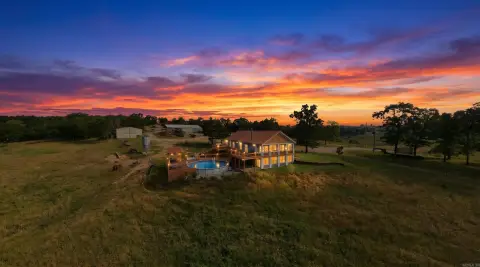 Cattle Farm with Hilltop Home