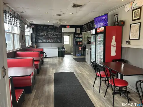 Freestanding Pizza and Ice Cream Shop