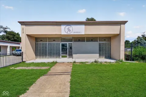 Office Building with Secured Enclosure