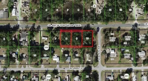 Homosassa Buildable Lots For Sale