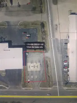 Corner Commercial Lot with Two Driveways