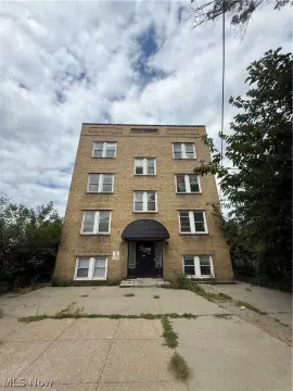 Brick Apartment Building with Parking