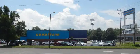 Downtown Waynesboro Tire Service Building