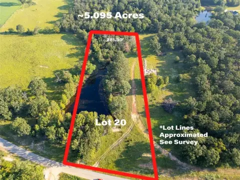 5 Acre Lot with Pond