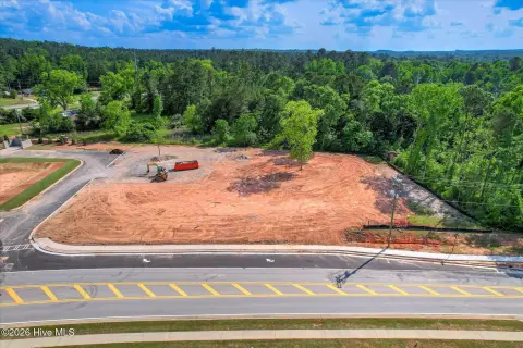 Cleared Commercial Development Site