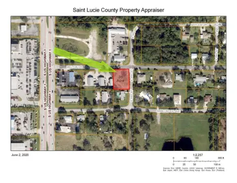 Commercial Corner Lot in Fort Pierce