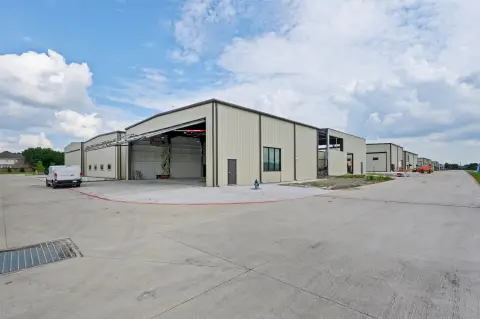 Under-Construction Aviation Hangar
