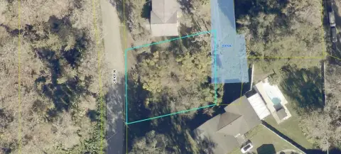 Waterfront Canal Lot with Seawall