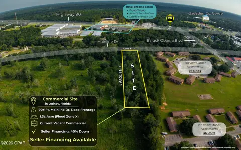 Rectangular Commercial Land