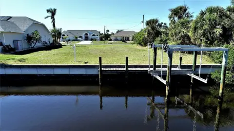 Waterfront Land with Dock and Boat Lift