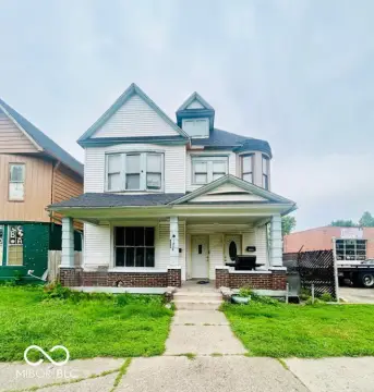 Indianapolis Duplex with Commercial Potential