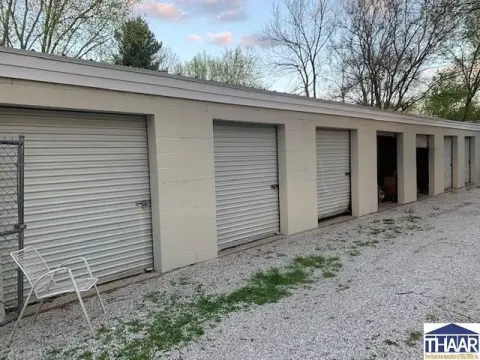 Storage Units with Occupied Trailer