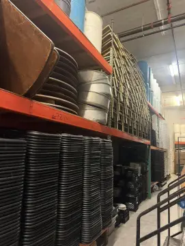 Warehouse with Event Rental Inventory
