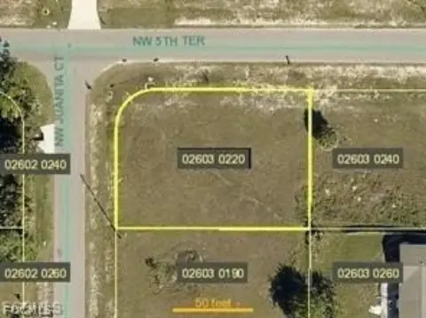 Corner Lot in Cape Coral