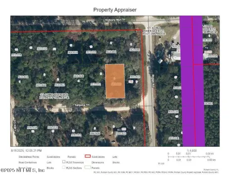 Satsuma, FL Wooded Lots