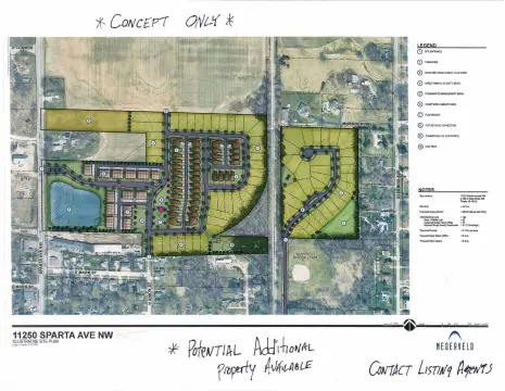 38-Acre Parcel in Sparta, MI