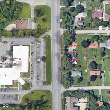 Commercial Land with Existing Structure