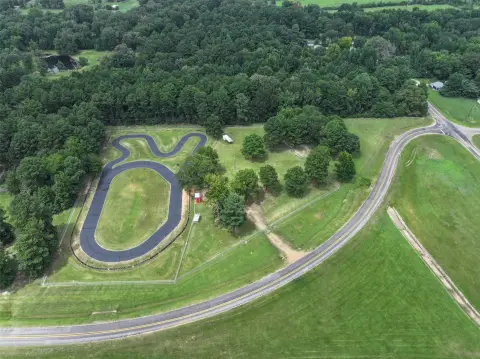 Go-Kart Racing Land with Asphalt Track
