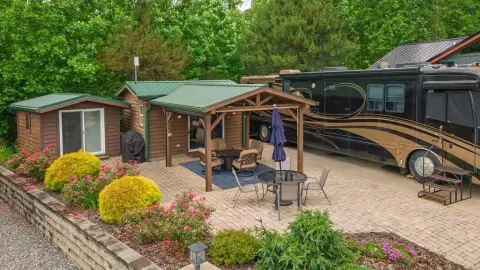 Furnished RV Park Property with Casita