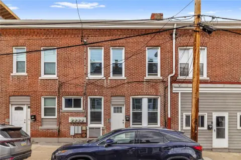 Brick Side-by-Side Triplex
