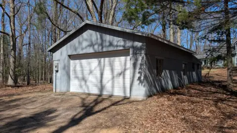 Wooded Lot with Garage