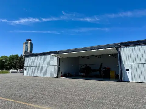 Aviation Hangar with Fuel Service