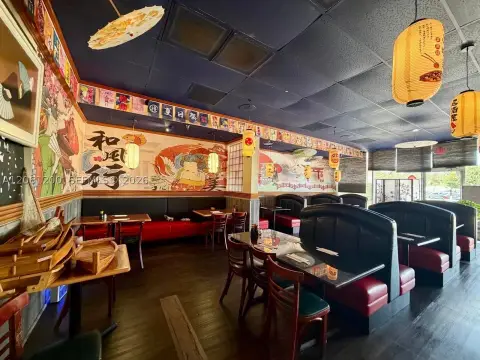 Turnkey Sushi Restaurant with Commercial Kitchen