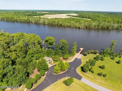 Partially Cleared Waterfront Land