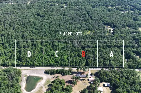 5-Acre Wooded Parcels Available