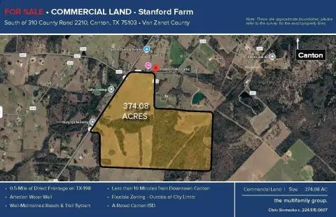 Agricultural Tract with Creek & Ponds