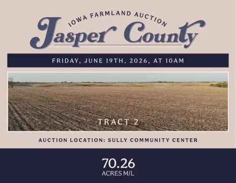 Prime Farmland Opportunity in Reasnor, IA