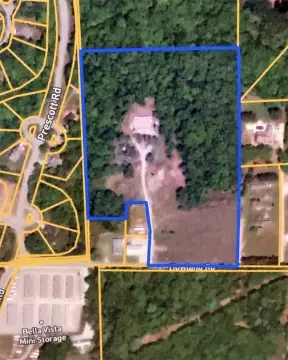 Commercial Land with Metal Building