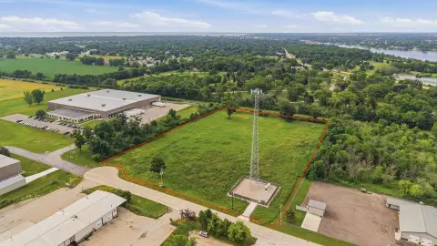 Industrial Land with Cell Tower