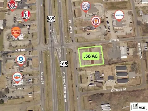 Signalized Corner Commercial Land