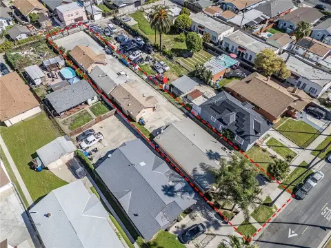 Los Angeles Quadruplex on Large Lot