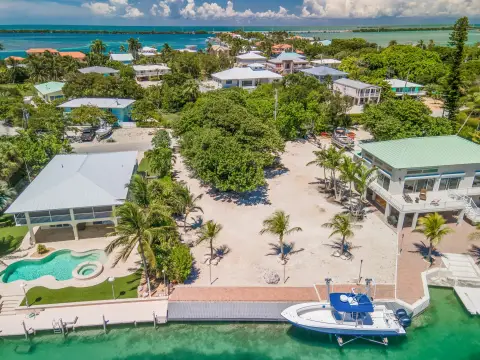 Oceanfront Land with Seawall and Dock