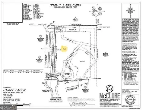 Industrial Land with Detention Pond