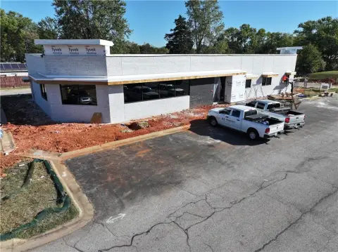 Mixed-Use Building with Drive-Through