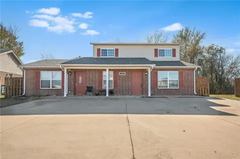 Duplex with Brick Construction