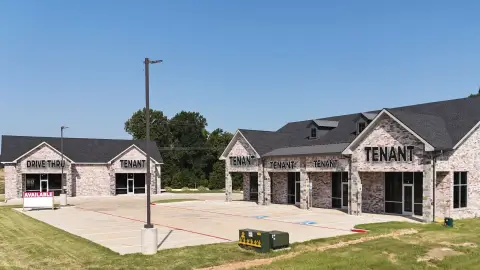 Flex Space Development with Drive-Thru