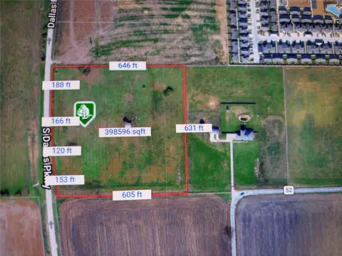Commercial Land with Tollway Frontage