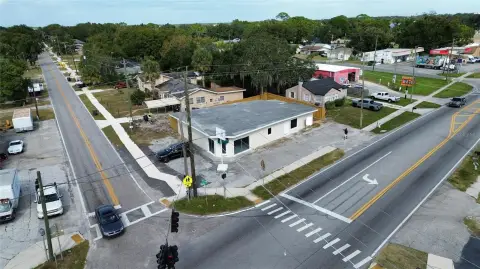 Corner Retail Building with Storage