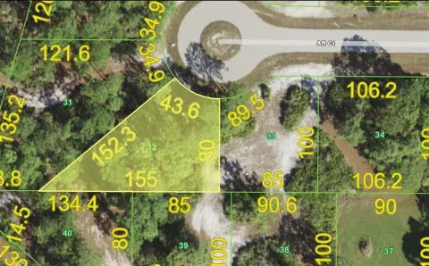 Oversized Cul-De-Sac Lot