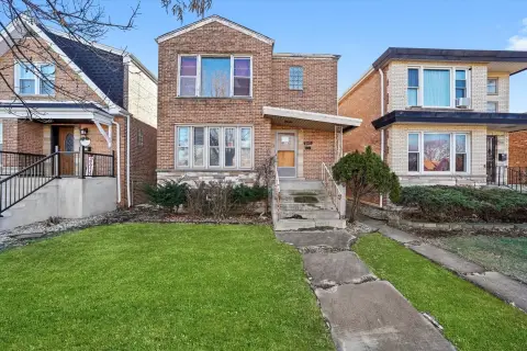 Brick Two-Unit Residential Building
